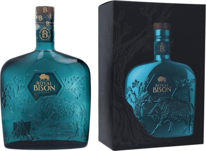 Image du produit Royal Bison Supreme Vodka 40% Vol. 0,7l en coffret cadeau