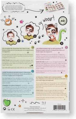 Immagine prodotto Snazaroo Kit di pittura per il viso 10 parti e libro delle idee