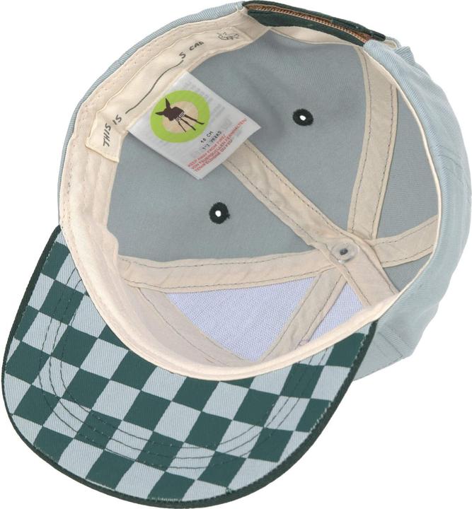 Actual product image Lässig Kids Skater Cap Lemon light blue/dark green (48, 52)