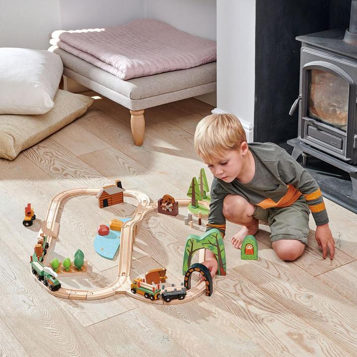 Image du produit Tender Leaf Toys Accessoires de chemin de fer forêt-tunnel