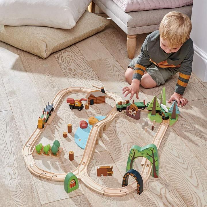 Image du produit Tender Leaf Toys Accessoires de chemin de fer forêt-tunnel