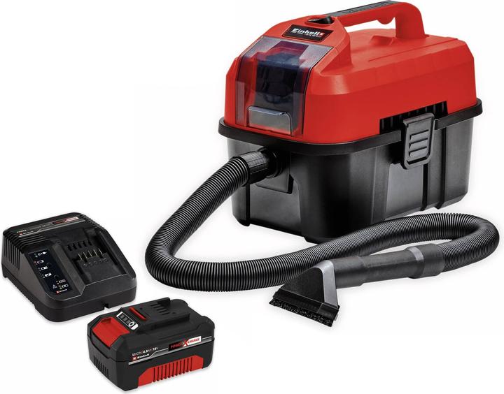 Actual product image Einhell TE-VC 18/10 Li cordless wet/dry vacuum cleaner + starter set (Wet dry vacuum cleaner)
