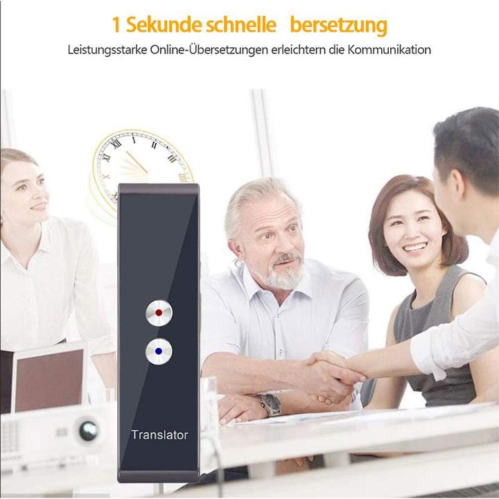 Image du produit Deltalabs Smart Translator, Bluetooth Sprachübersetzer, 41 Sprachen, iOS/Android