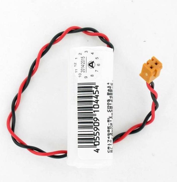 Actual product image AccuCell Batterie CMOS CR17450E-RL, FANUC A02B-0200-K102, FANUC A98L0031001 GE Fanuc (1 pcs., Device specific, 2500 mAh)