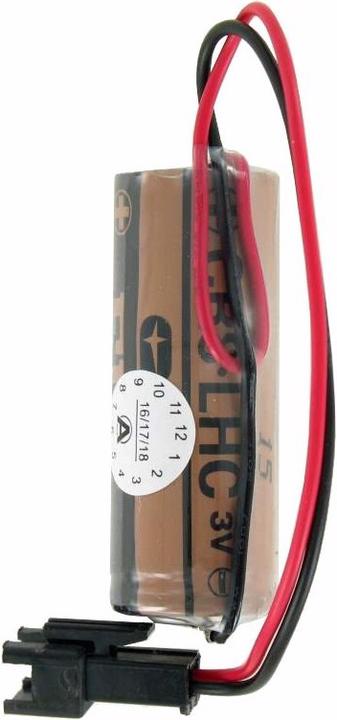 Produktbild AccuCell Batterie CR8LHC für Fuji CR8-LHC, FDK CR8.L, CR8.LHC, THP3053 (1 Stk., CR17450, 2600 mAh)