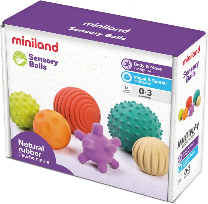 Actual product image Miniland sensory balls