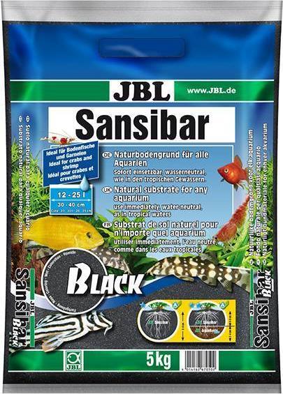 Produktbild JBL Aquaristik und Terraristik Sansibar DARK Ø 0.2-0.5 mm, schwarz, 5 kg (Dekoration, sonstige Gegenstände)