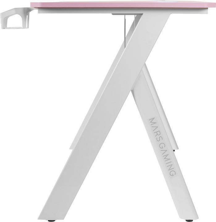 Image du produit Mars Gaming Bureau Gamer Mgd100 RGB (Rose/Blanc)