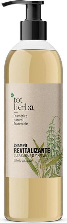 Actual product image Tot Herba CHAMPÚ REVITALIZANTE cola de caballo y salvia 500 ml (500 ml, Liquid shampoo)