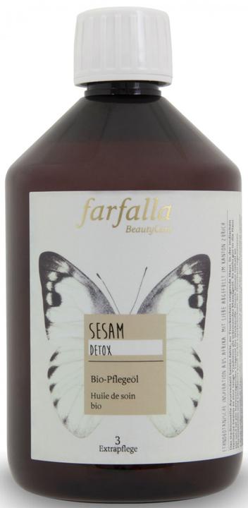 Farfalla SESAM Bio-Pflegeöl | Detox (Körperöl, 500 ml)