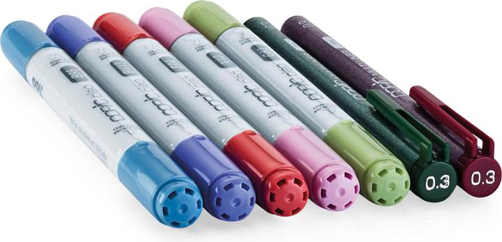 Image du produit Copic Ciao Nature Doodle kit, 7 pièces (Gris, 7 x)