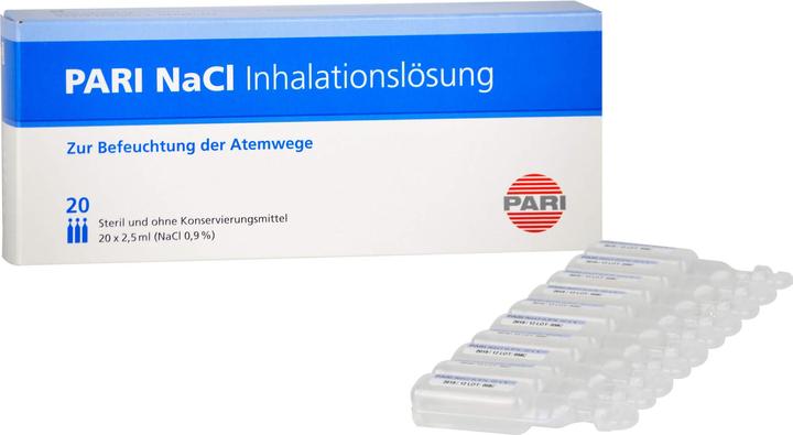 Actual product image PARI NaCl 0.9 % Inhalationslösung