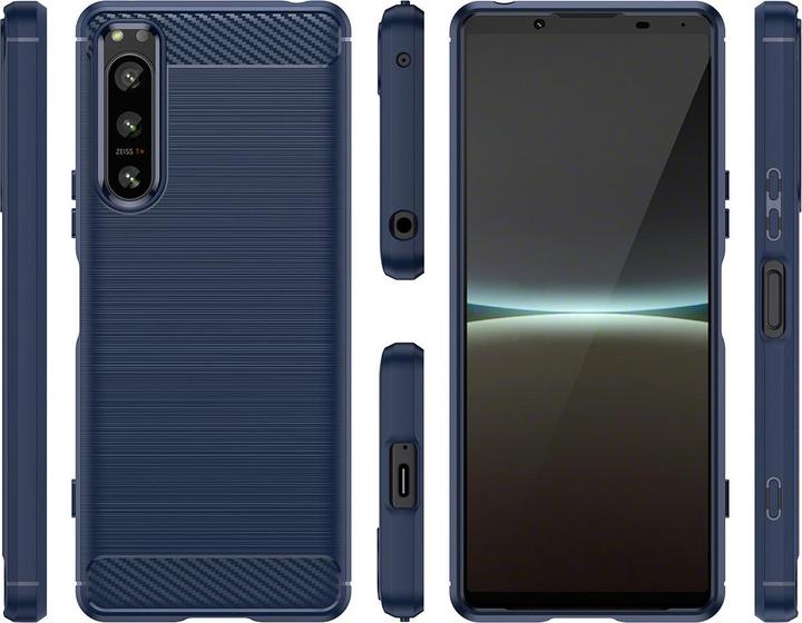 Image du produit Hurtel Thunder Case Xiaomi Poco M4 5G silicone armor case blue (Xiaomi Poco M4 5G)