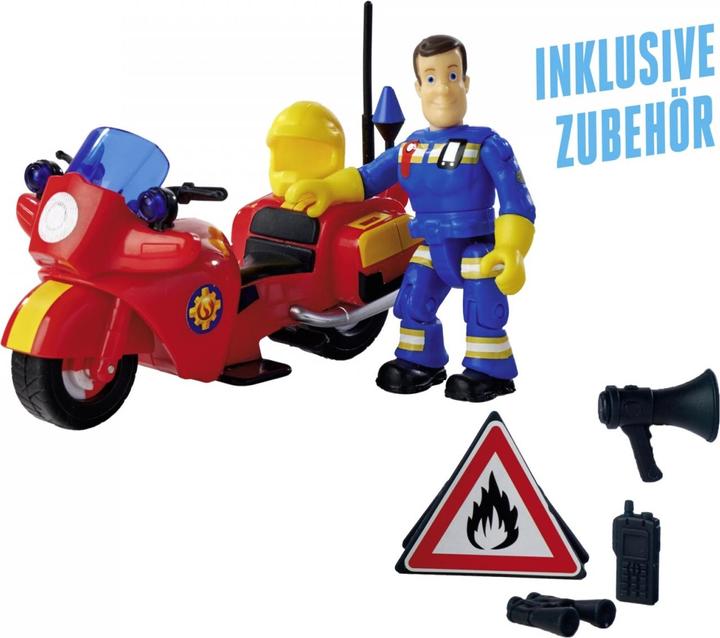 Immagine prodotto Simba Moto dei vigili del fuoco Sam con figura