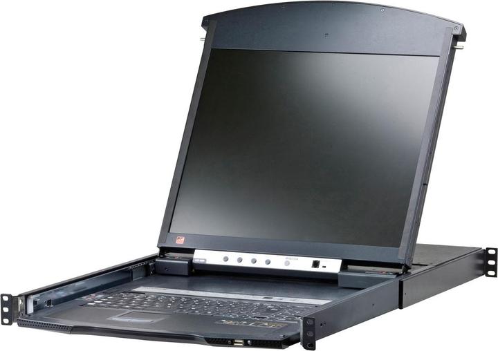 Immagine prodotto Aten Switch KVM over IP KL1508AiM, 8 porte, LCD 43cm, VGA, PS/2-USB, DE-Layout