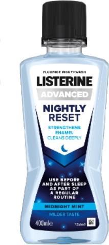 Immagine prodotto Listerine Reset notturno (400 ml, Collutorio)