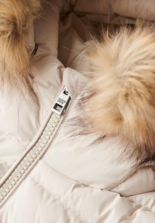 Actual product image Superdry 's padded down jacket fuji faux fur (XS)