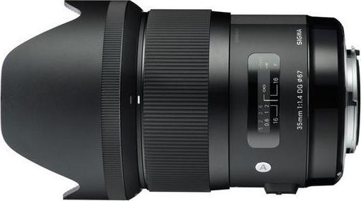 Image du produit Sigma 35mm, f/1.4 DG HSM ART Canon EF (Canon EF, Canon EF-S, Plein format, APS-C / DX)