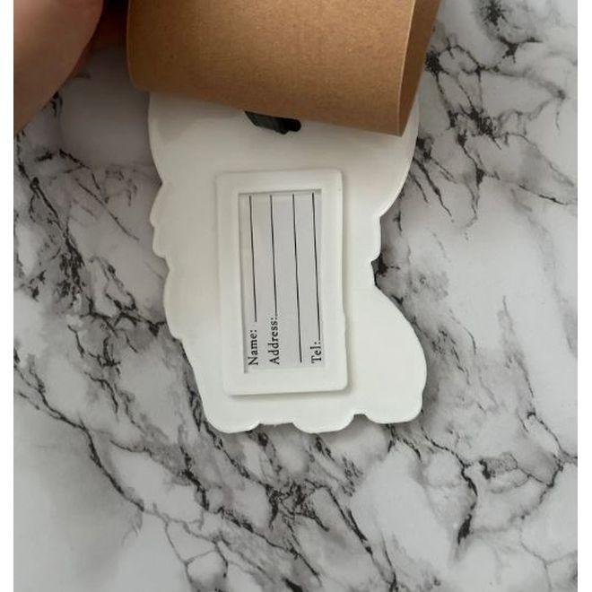 Actual product image MU Style Siena Series luggage tag with address label (Locks & Trailers)