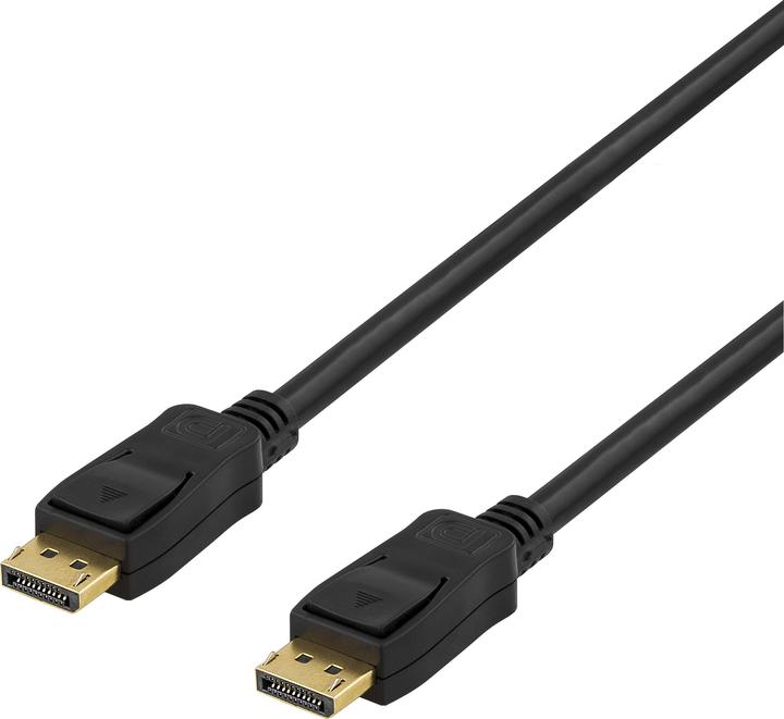 Produktbild Deltaco DP-1030 DisplayPort-Kabel 3 m Schwarz (3 m, DisplayPort)