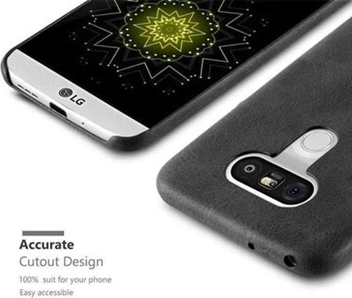Image du produit Cadorabo Couverture rigide en similicuir avec structure (G5)