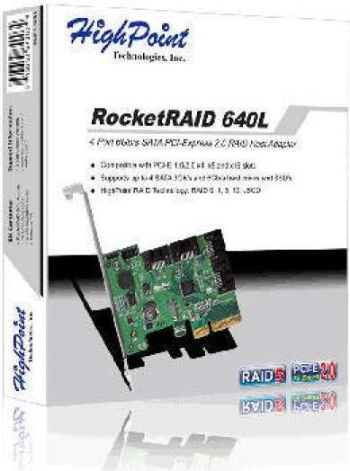 Actual product image HighPoint RocketRAID 640L