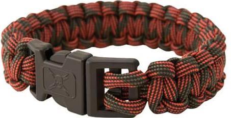 Immagine prodotto United Cutlery Bracciale di sopravvivenza delle Forze d'Elite Rosso Camo (Fibbia in ABS, Paracord standard dell'esercito americano (300 lb./ 136 kg))