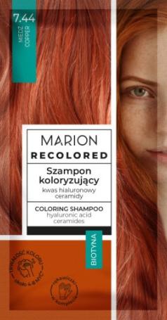 Image du produit Marion Shampooing colorant Recolored 7.44 Copper 35Ml (35 ml, Shampoing liquide)