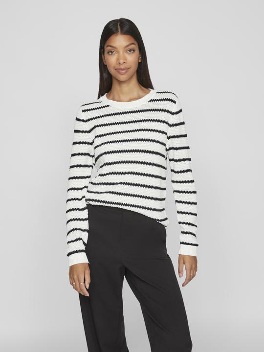 Vila Gestreiftes Strickpullover (XS)
