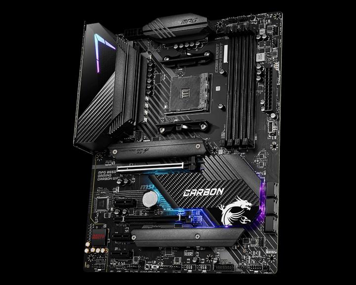 Produktbild MSI Mpg B550 Gaming Carbon Wifi (AM4, AMD B550, ATX)