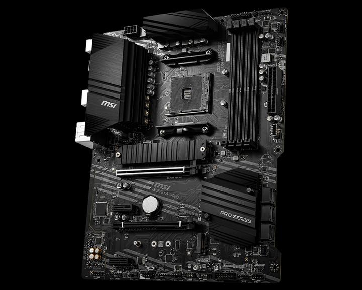 Image du produit MSI B550 A PRO (AM4, AMD B550, ATX)