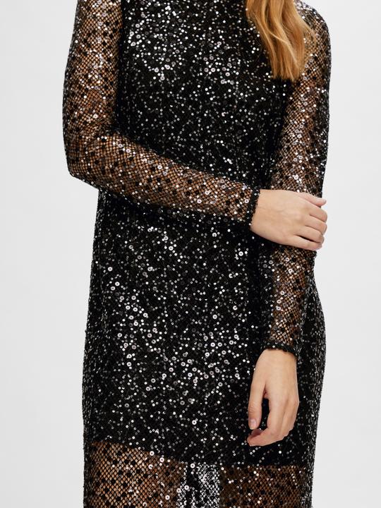 Image du produit Selected Femme Robe maxi à paillettes (40)