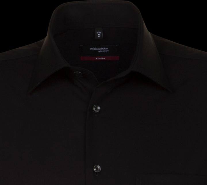 Image du produit Seidensticker Chemise Modern Fit Kent sans repassage black (3XL)