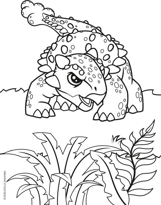 Produktbild Jurassic World Explorers: Mein dicker Malblock