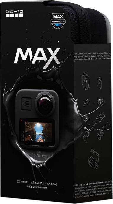 Actual product image GoPro Max (60p, Bluetooth, Wi-Fi)
