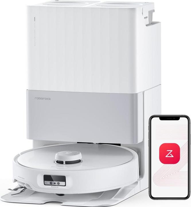 Produktbild Roborock Qrevo Edge Saugroboter mit Wischfunktion,Dual Anti-Tangle,AdaptiLift™ Chassis,18500Pa (Saugroboter)