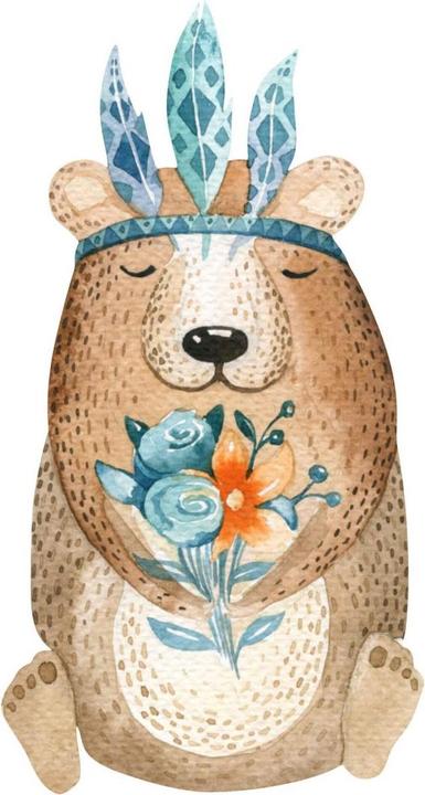 Actual product image Trenddeko Kristina - bear lady (11 x 20 cm)