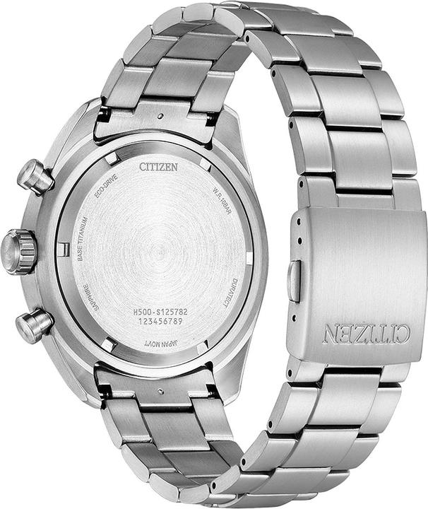 Immagine prodotto Citizen AT2480-81E Cronografo Eco-Drive Super Titanio 43 mm (Cronografo, 43 mm)