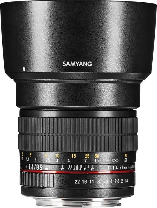 Actual product image Samyang 85mm f/1.4 AS IF UMC - Nikon F (Nikon F, APS-C / DX)