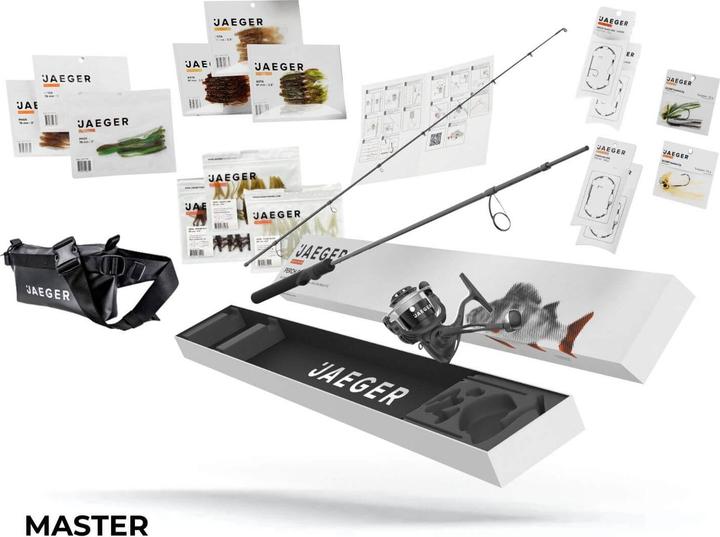 Image du produit Jaeger Perch Go Kit - Perche Starter Combo Master Edition (Canne à lancer, 204 cm)