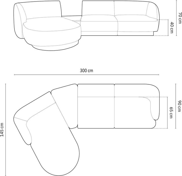 Nutritional values and ingredients Micadoni Miley (2 person sofa, 3-seater, 4-seater)