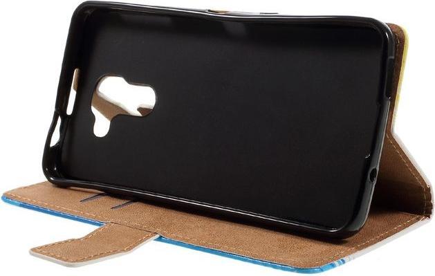 Image du produit MU Style Etui en cuir avec monstre bleu (DTEK60)
