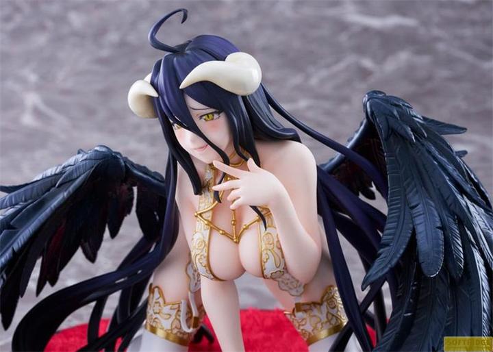 Actual product image Claynel Overlord PVC Statue 1/7 Albedo lingerie Ver. 15 cm