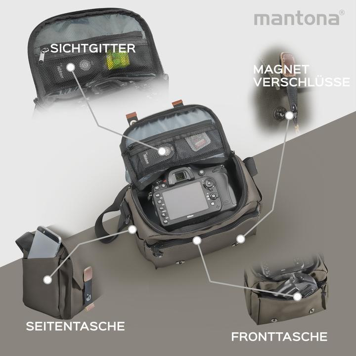 Image du produit mantona Milano piccolo (Sac à bandoulière pour appareil photo)