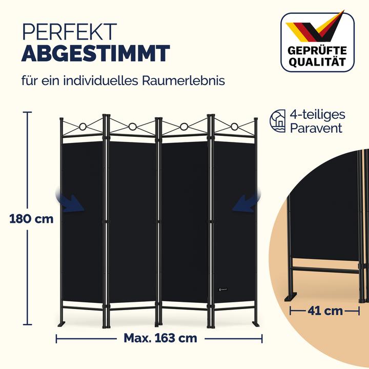 Actual product image Casaria Paravent