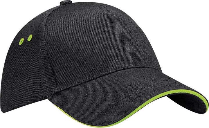 Beechfield BaseballMütze Sandwichschirm (One Size)
