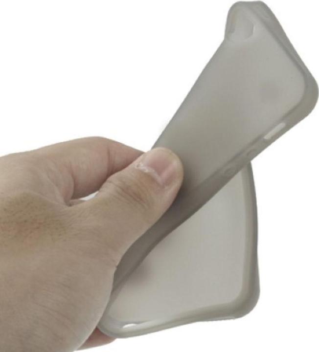Produktbild König Design Schutzhülle Silikon Hülle für Handy iPhone 5 & 5s Grau (Apple iPhone 5)