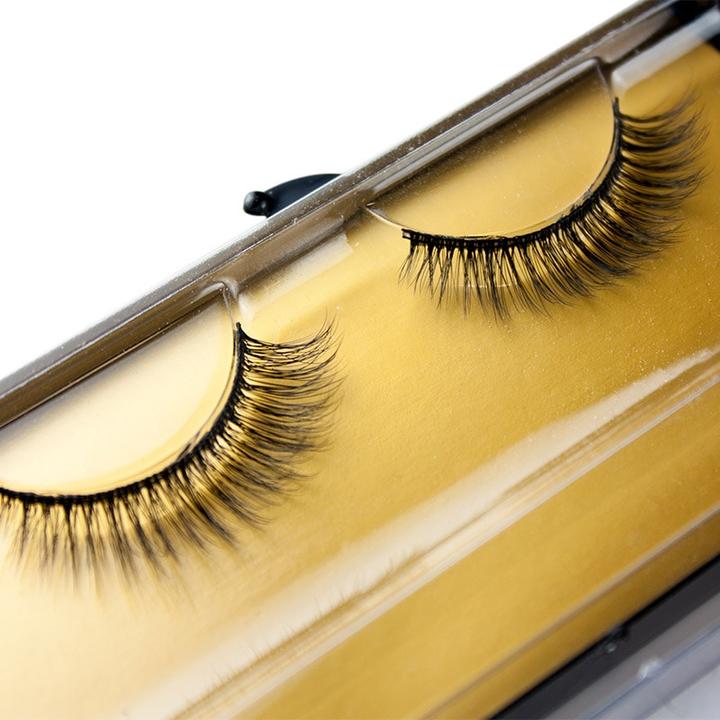 Actual product image JTI Luxurious false eyelashes made from mink fur - #005 (Artificial eyelashes)