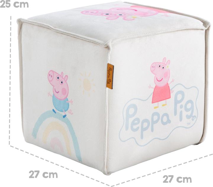 Produktbild Roba Kinderhocker in Würfelform Peppa Pig (Kindersitzgruppe)