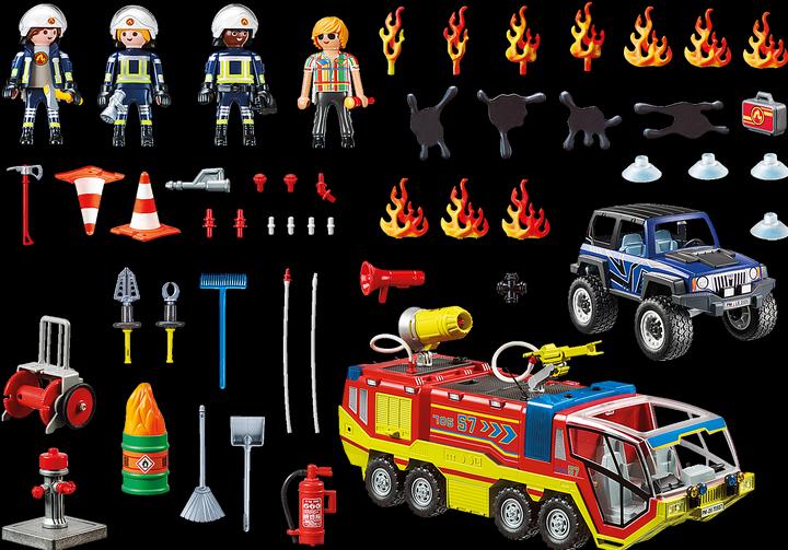 Produktbild Playmobil Feuerwehreinsatz mit Löschfahrzeug (70557, Playmobil City Action)